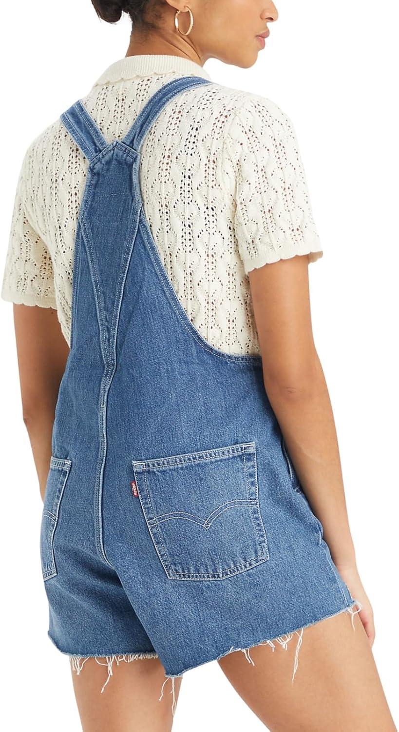 imageLevis Womens Vintage Shortalls Also Available in PlusNew Mend Me Not