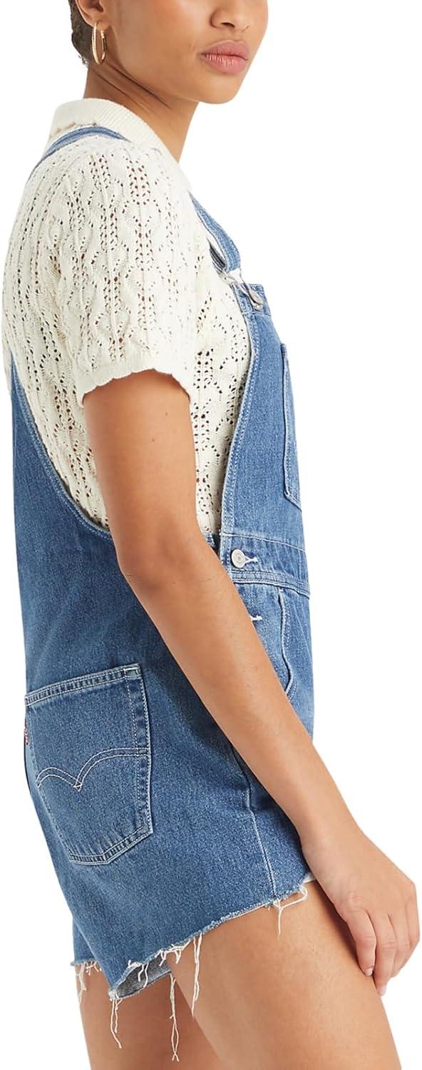 imageLevis Womens Vintage Shortalls Also Available in PlusNew Mend Me Not