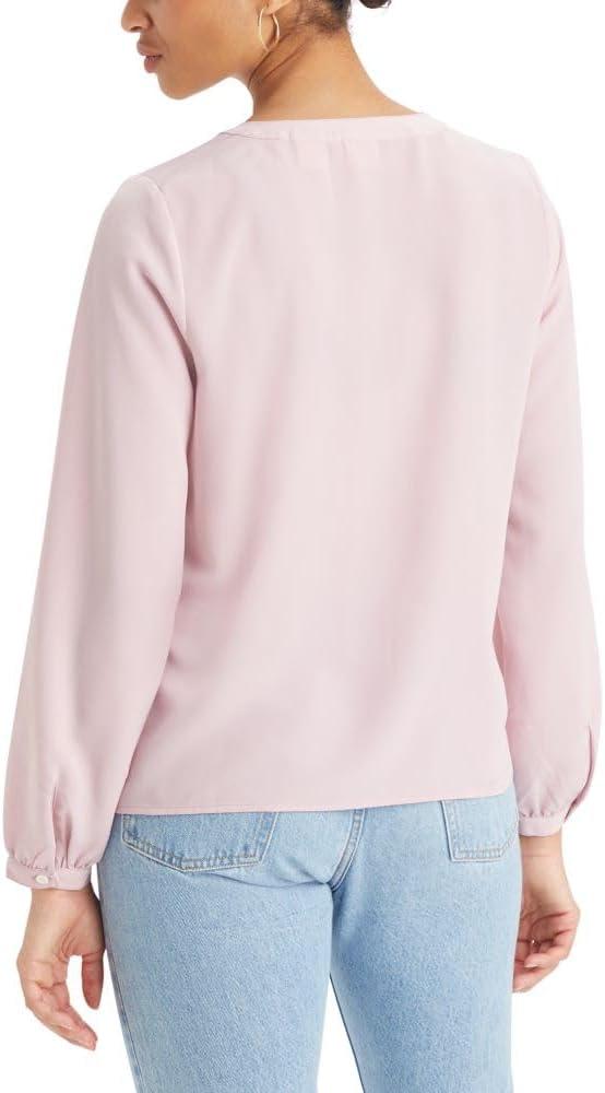 imageLevis Womens Zenda Long Sleeve Blouse Also Available in PlusNew Keepsake Lilac
