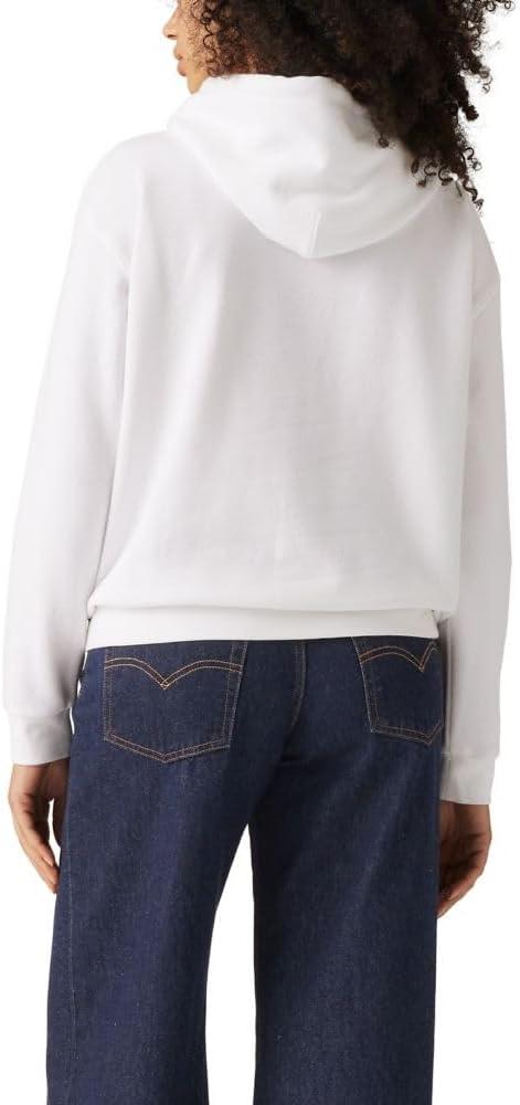 imageLevis womens Graphic Everyday HoodieNew Batwing White