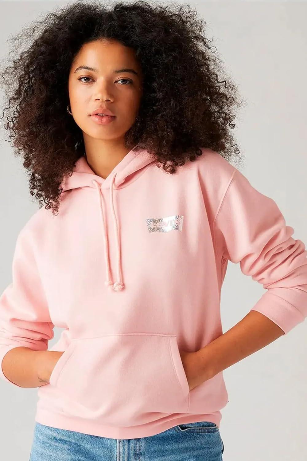 imageLevis womens Graphic Everyday HoodiePinks 0006
