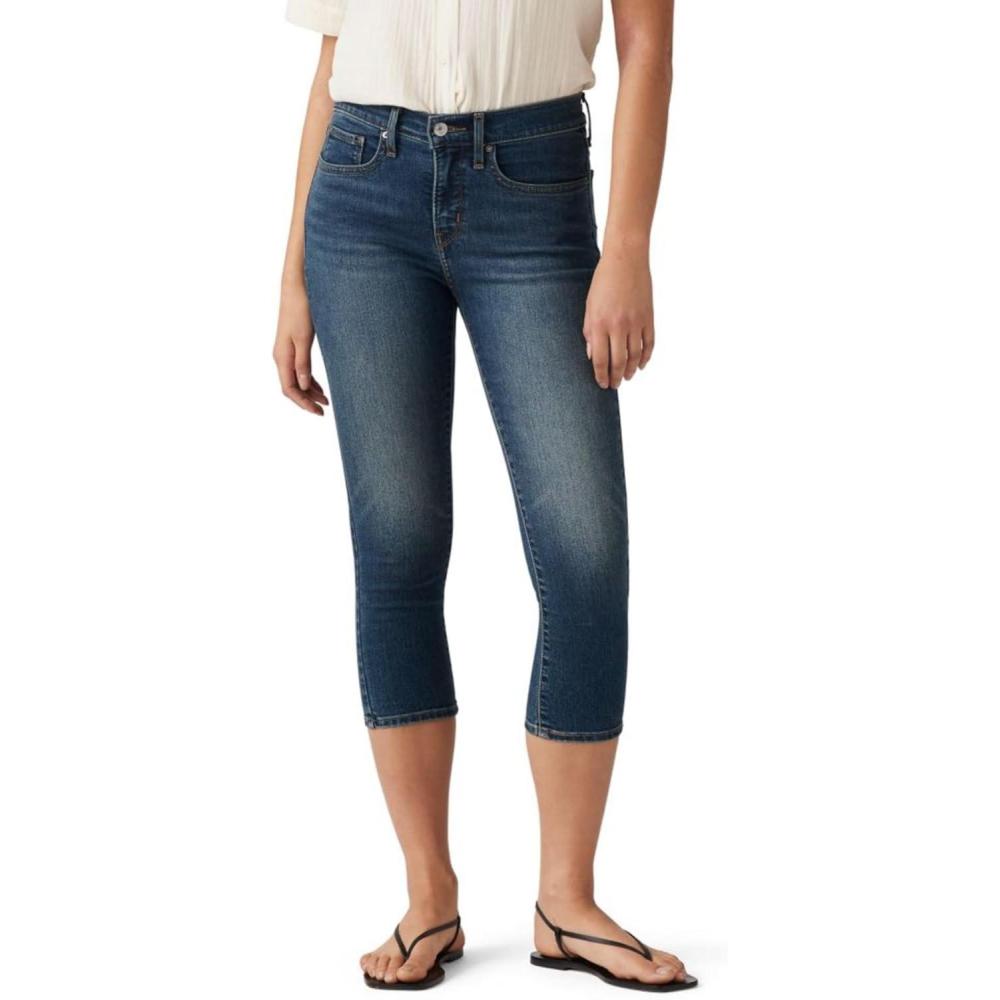 imageLevis Womens 311 Shaping Capri Jeans Also Available in PlusZealous Blue