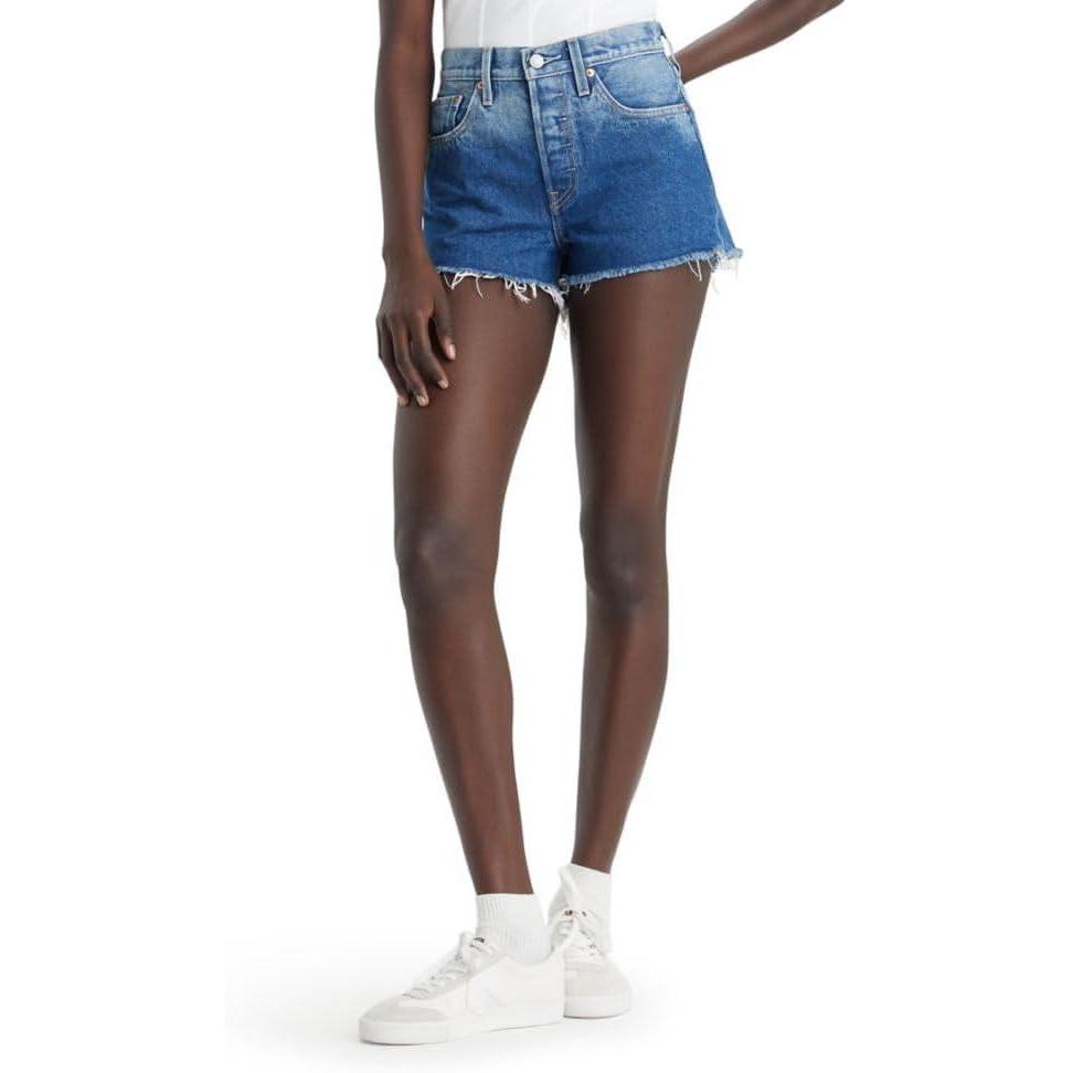 imageLevis Womens 501 Original Shorts Also Available in PlusBlue
