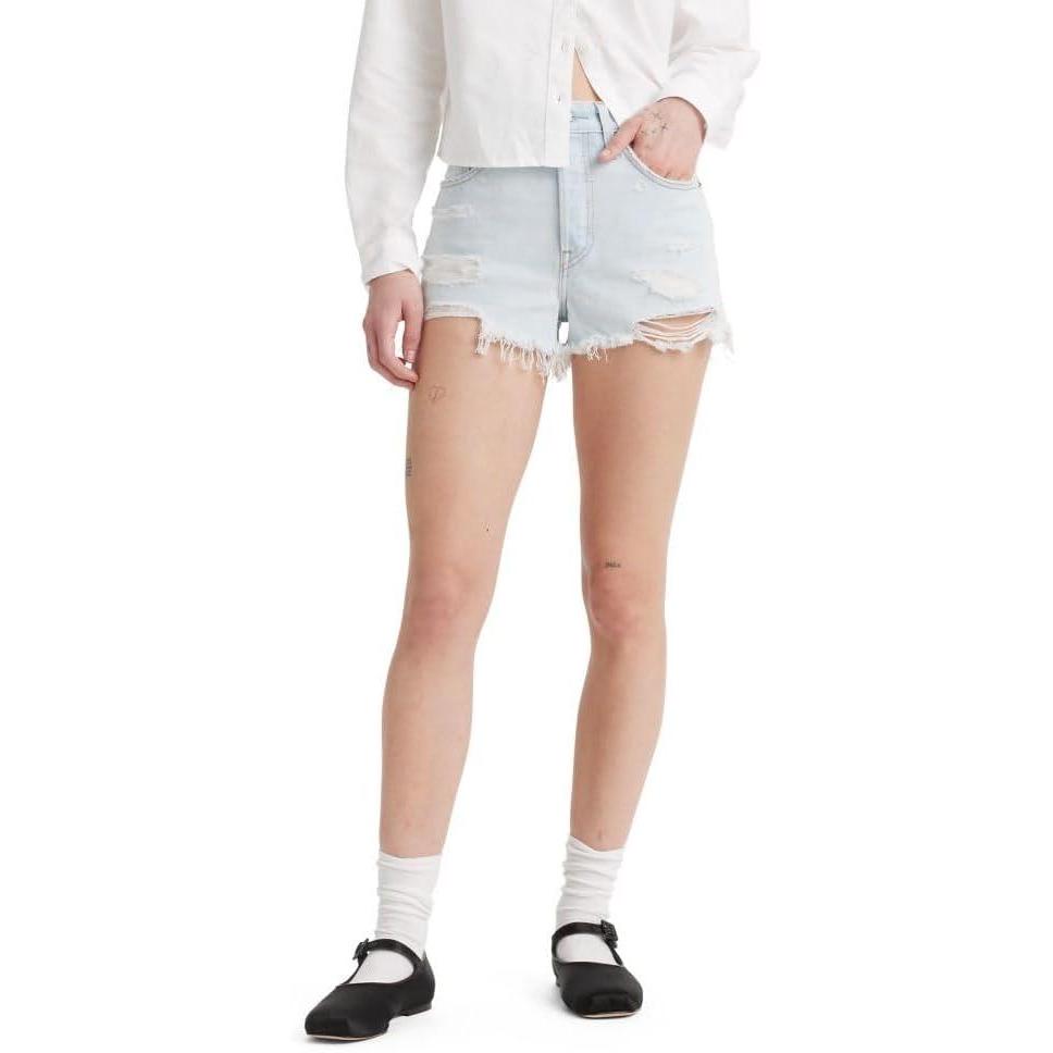 imageLevis Womens 501 Original Shorts Also Available in PlusFind Time
