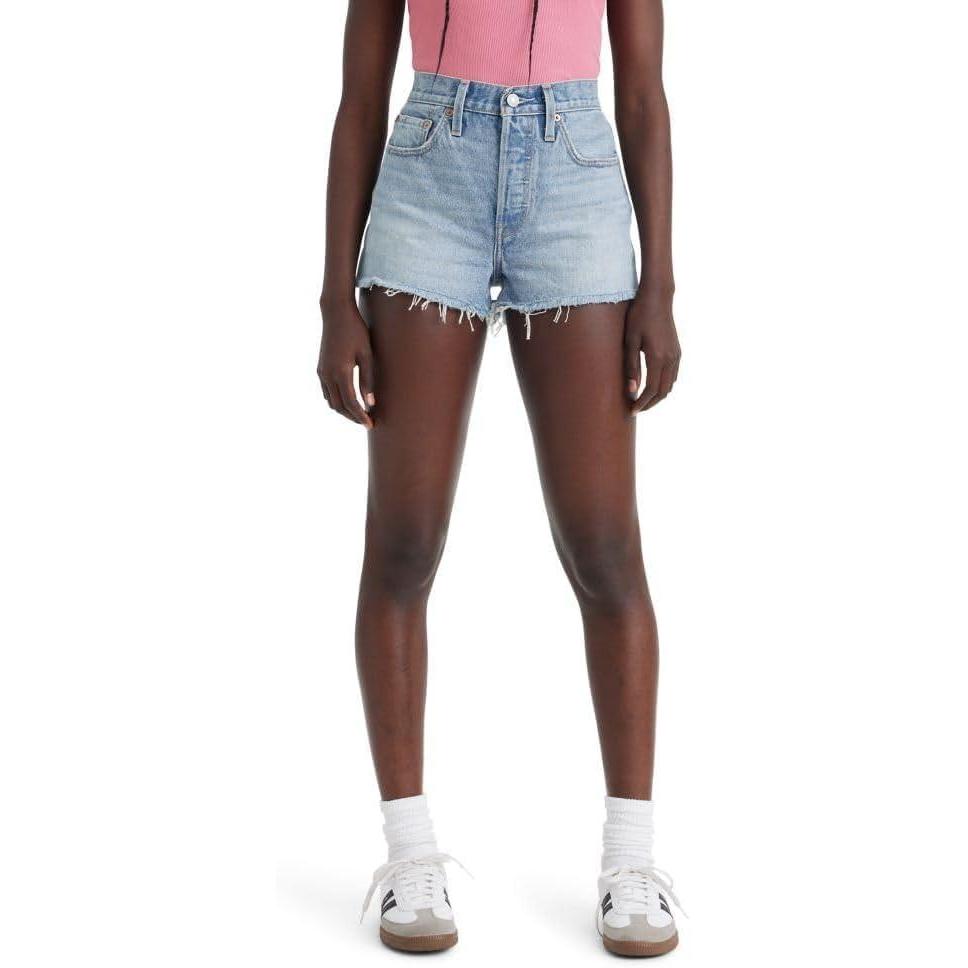 imageLevis Womens 501 Original Shorts Also Available in PlusMicro Vibes