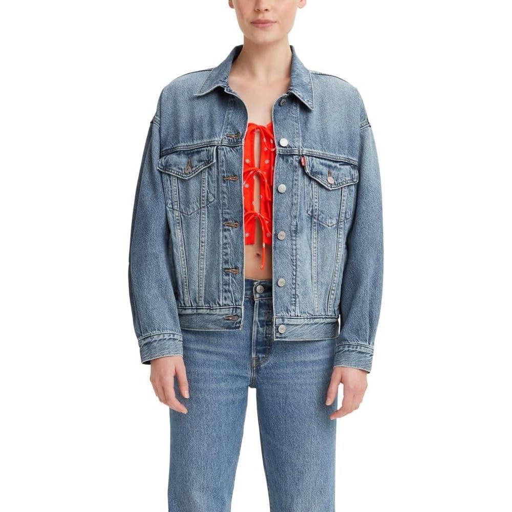 imageLevis Womens 90s Trucker Jacket Also Available in PlusNew Turning Heads