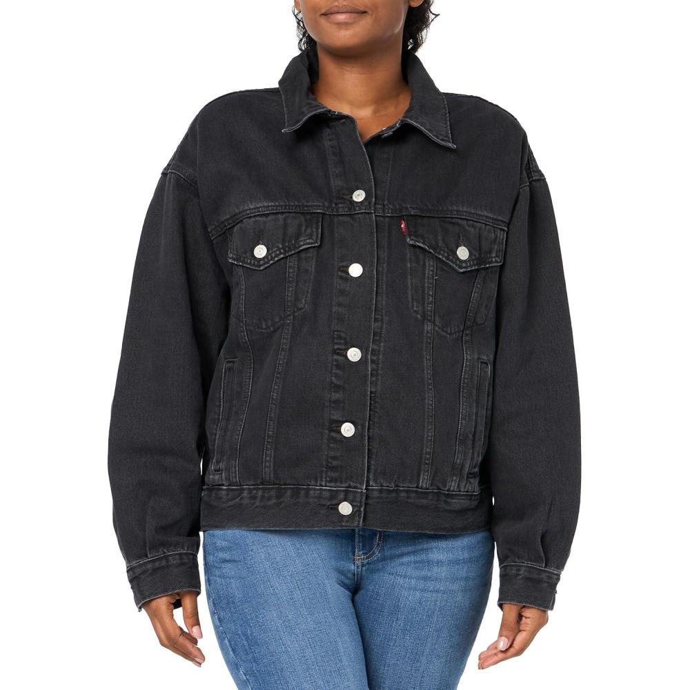 imageLevis Womens 90s Trucker Jacket Also Available in PlusRoad Less Traveled