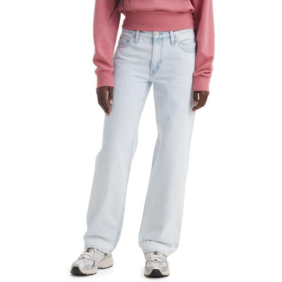 imageLevis Womens 94 Baggy Jeans Also Available in PlusGranite State