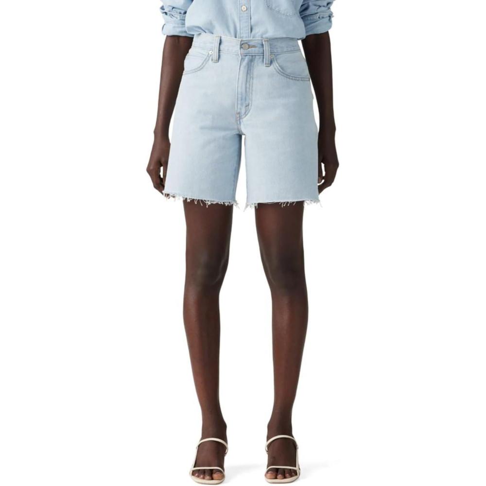imageLevis Womens 94 Baggy ShortsMister Twister Cut Hem
