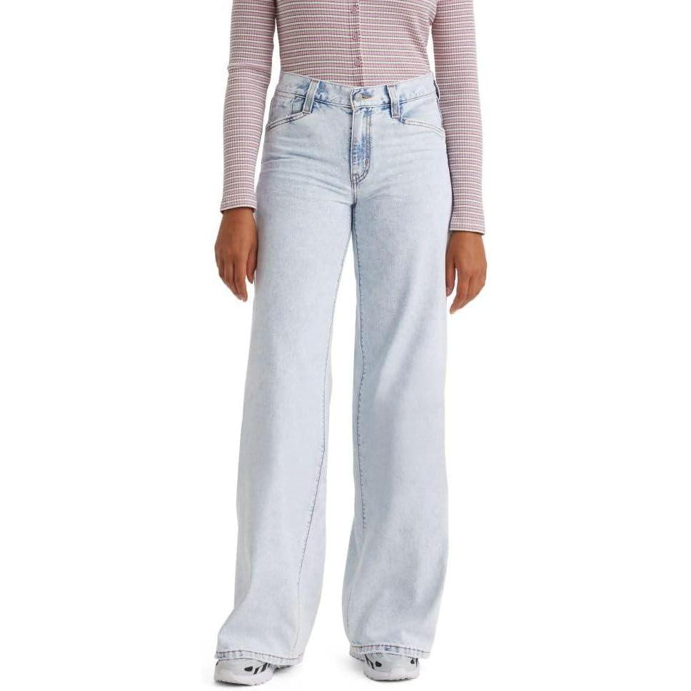 imageLevis Womens 94 Baggy Wide Leg Jean Also Available in PlusNew Cool Holiday Traditions