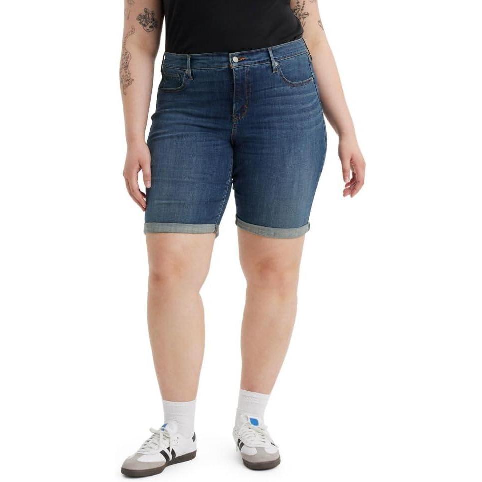 imageLevis Womens Bermuda ShortsNew Treasured Time Plus
