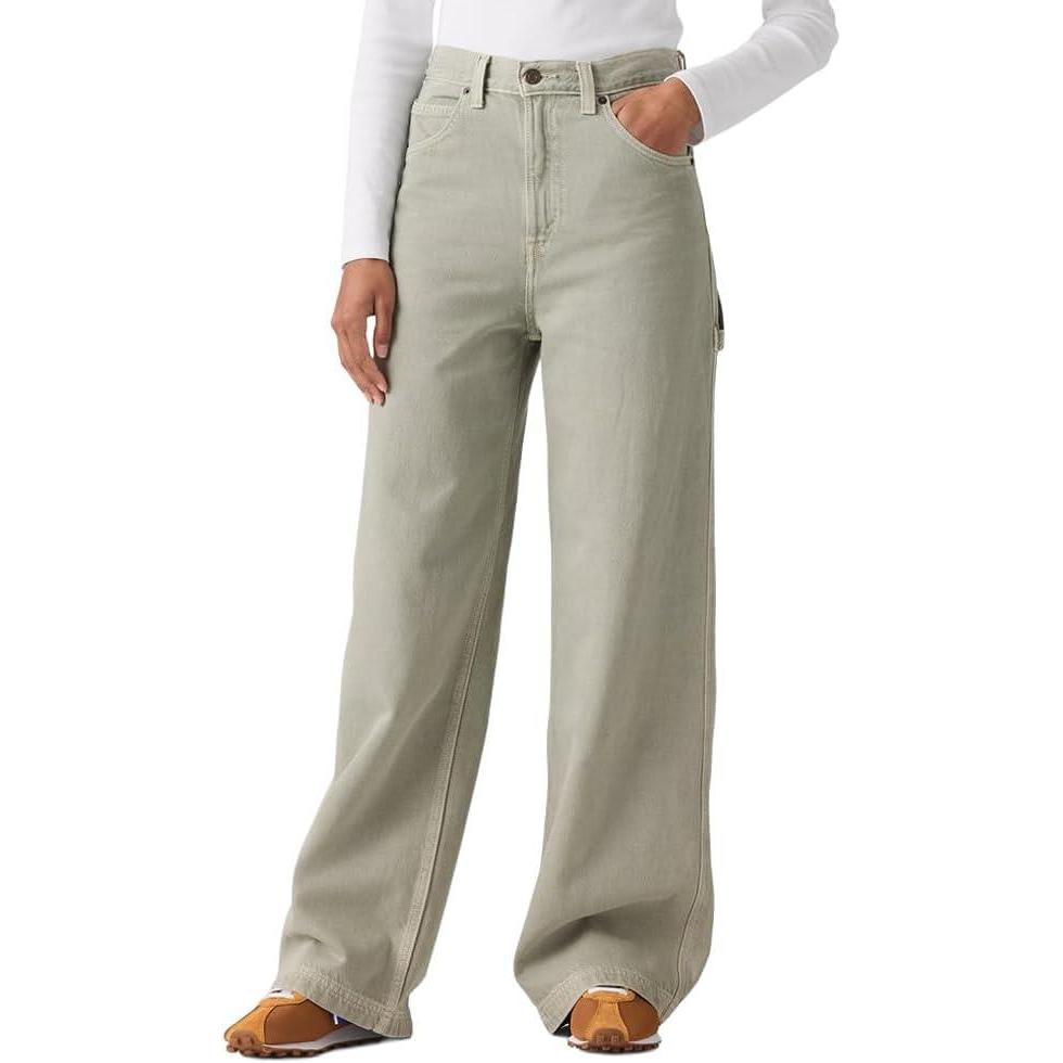 imageLevis Womens Cinch Baggy Carpenter JeansNew Washed Shadow Nonstretch
