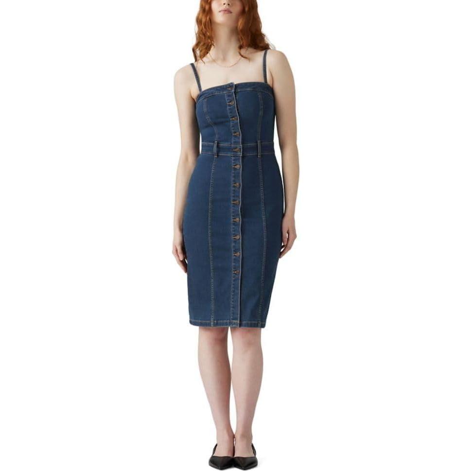 imageLevis Womens Denim Bustier DressUpper East Side Stretch