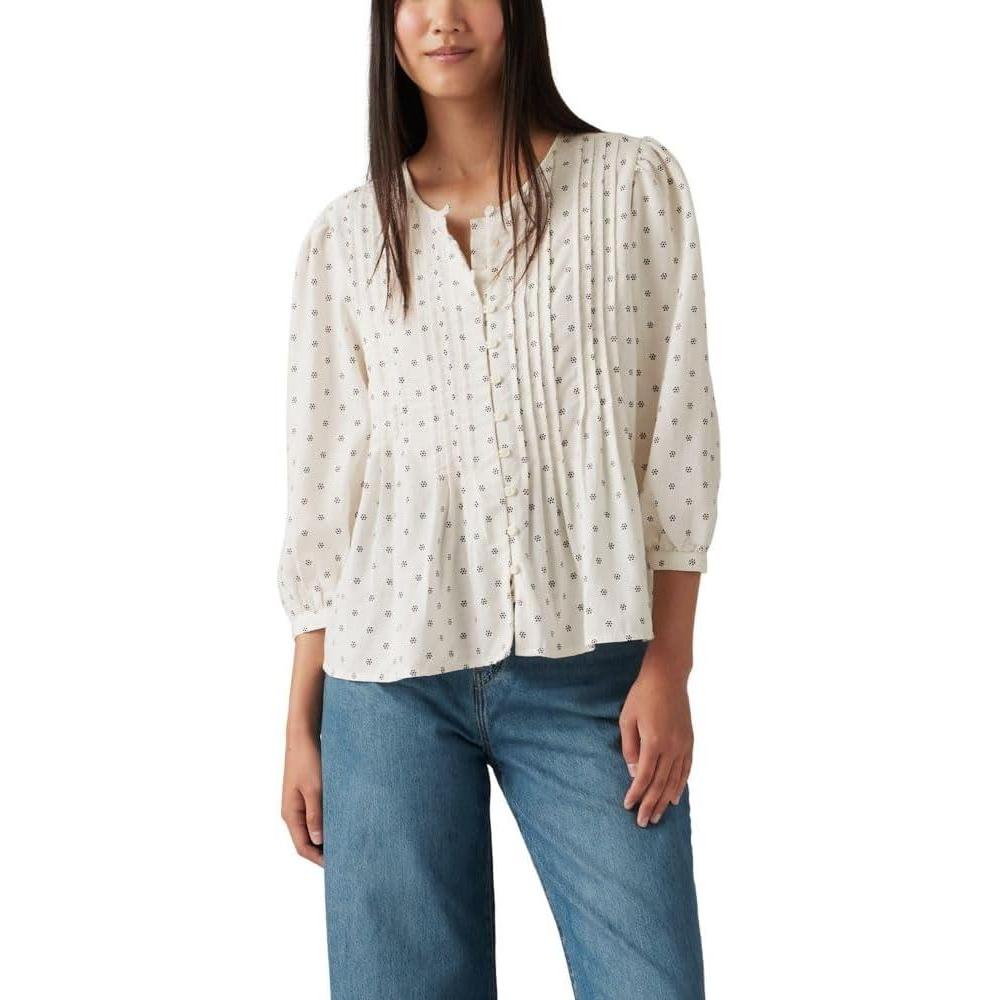 imageLevis Womens Gina BlouseLivia Dot Egret
