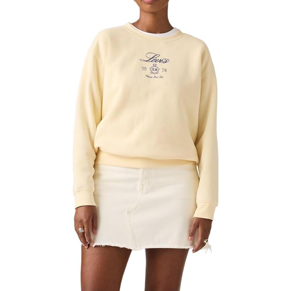 imageLevis Womens Graphic Everyday Crew Also Available in PlusNew Crew Crest Rutabaga