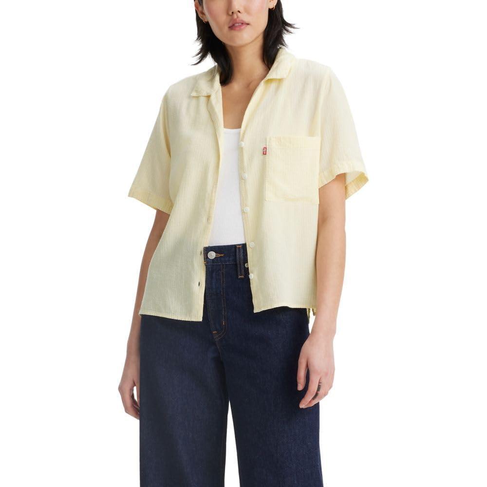 imageLevis Womens Joyce Resort Shirt Also Available in PlusNew Audra Plaid Anise Flower