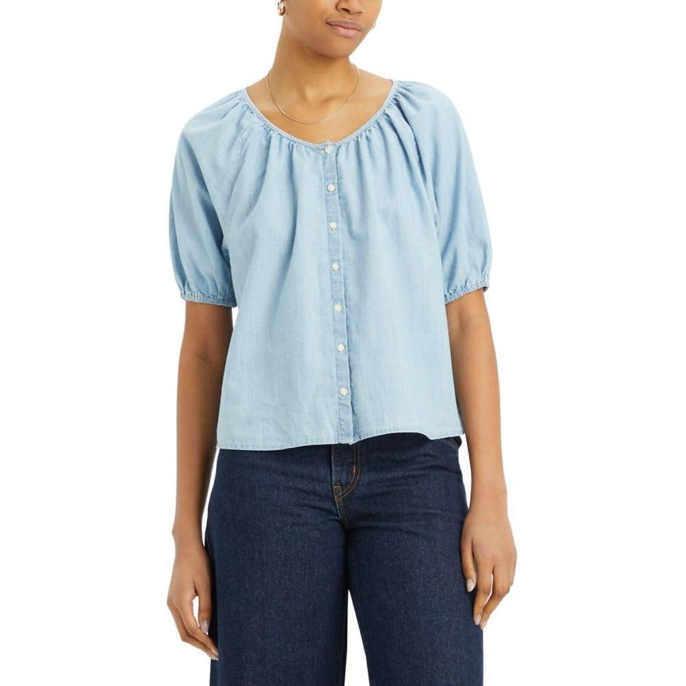 imageLevis Womens Leanne BlouseDazed Light Stone