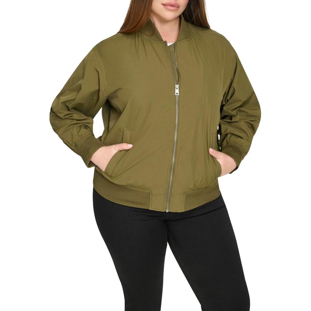 imageLevis Womens Levis Womens Lightweight Bomber JacketArmy Green