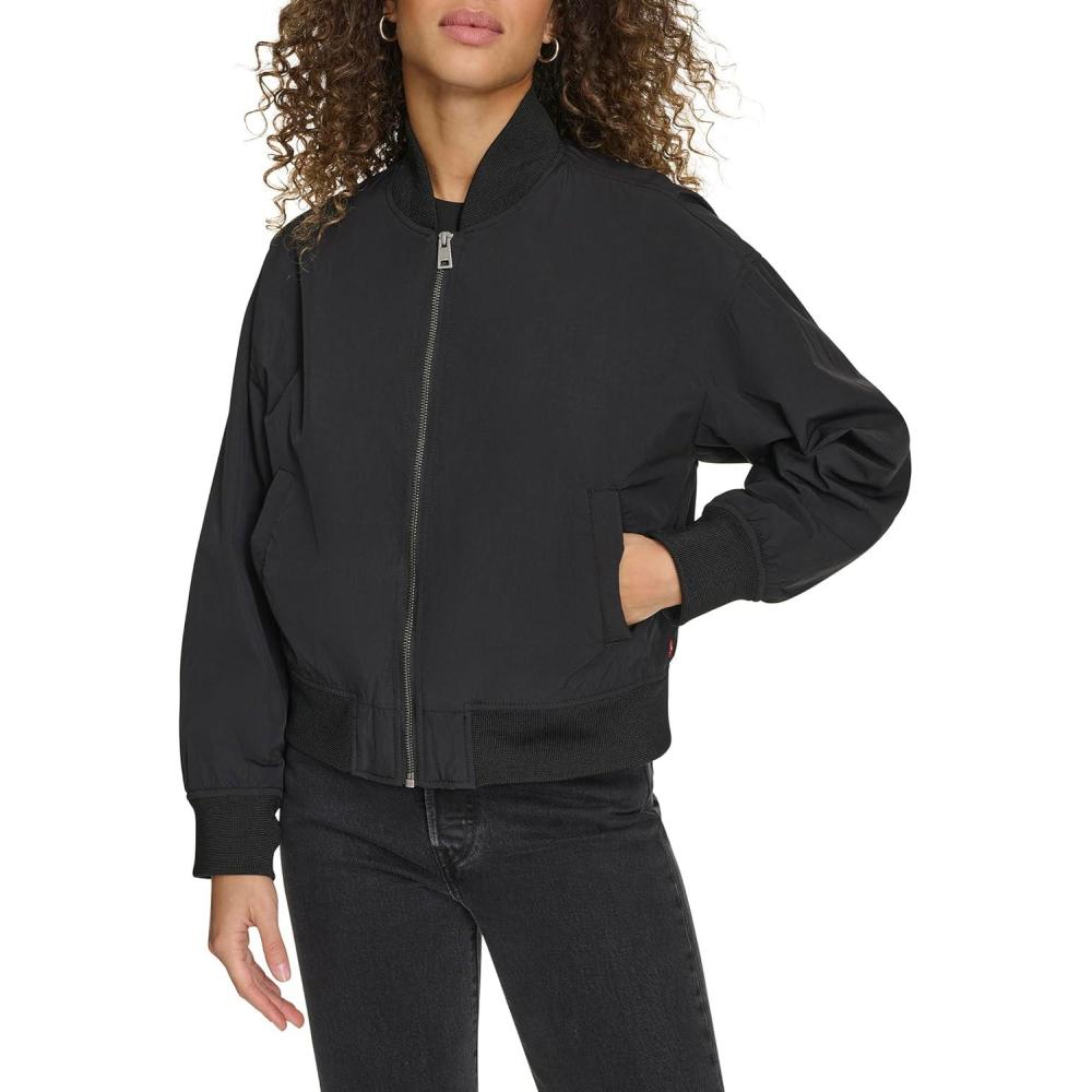 imageLevis Womens Levis Womens Lightweight Bomber JacketBlack