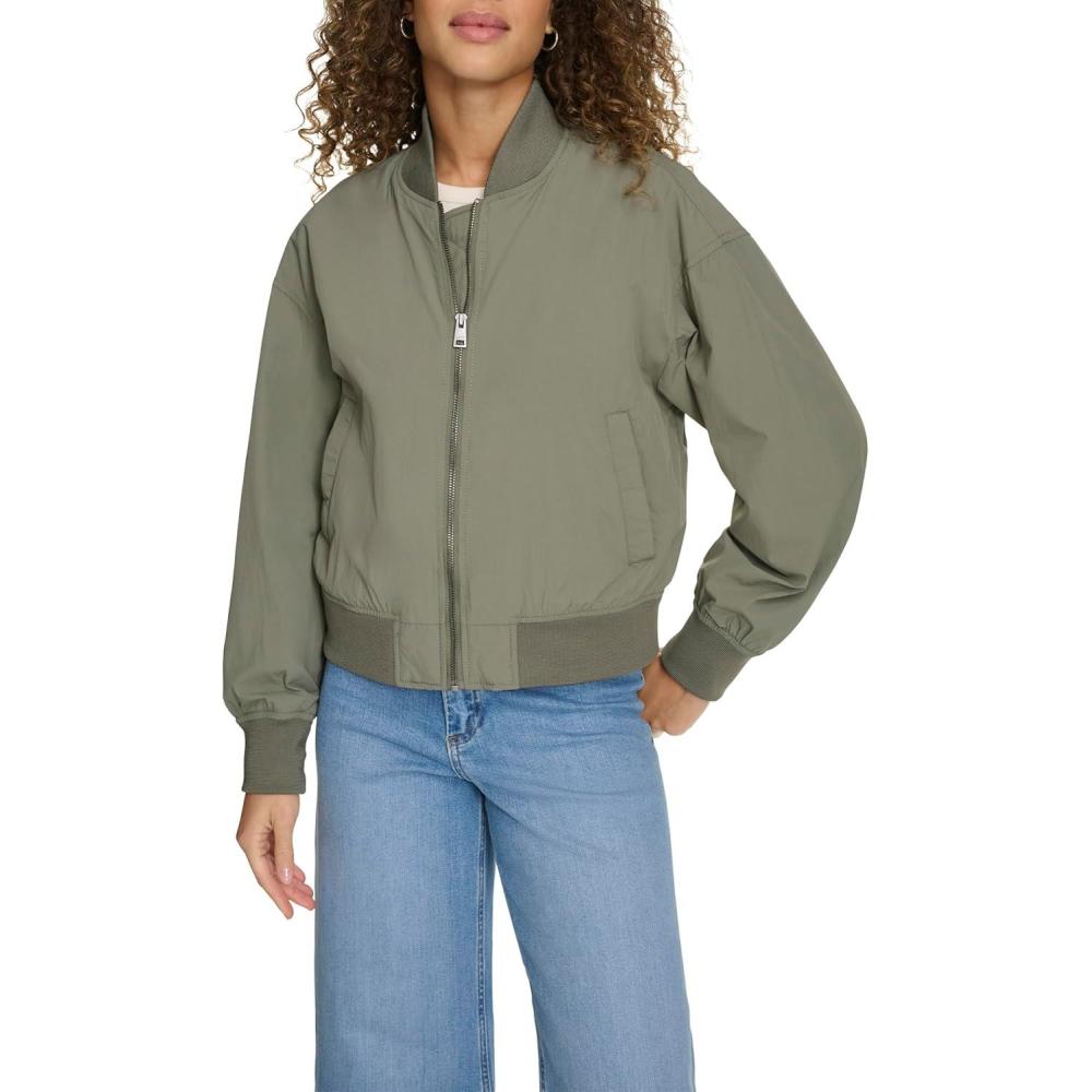 imageLevis Womens Levis Womens Lightweight Bomber JacketSage Green