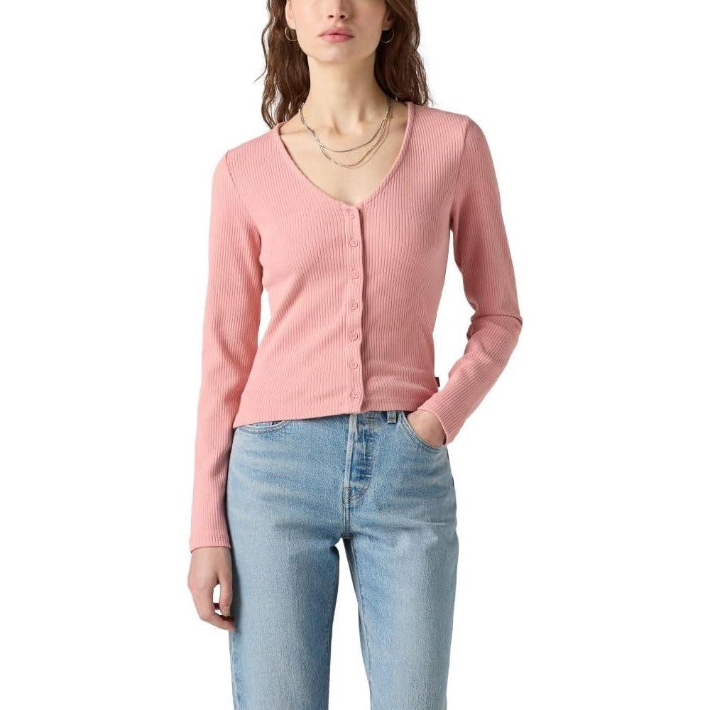 imageLevis Womens Muse Long Sleeve Tee ShirtDutch Blue