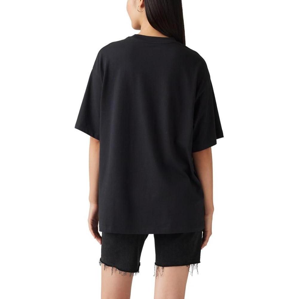 imageLevis Womens Perfect Graphic Tee ShirtFolky Flower All Over Anthracite