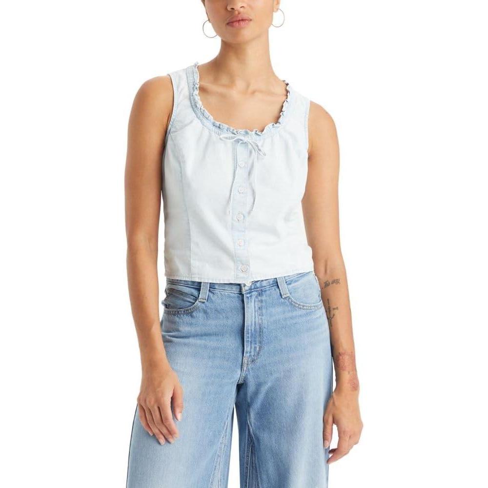 imageLevis Womens Shane Sleeveless BlouseNew Never Going to Change 3