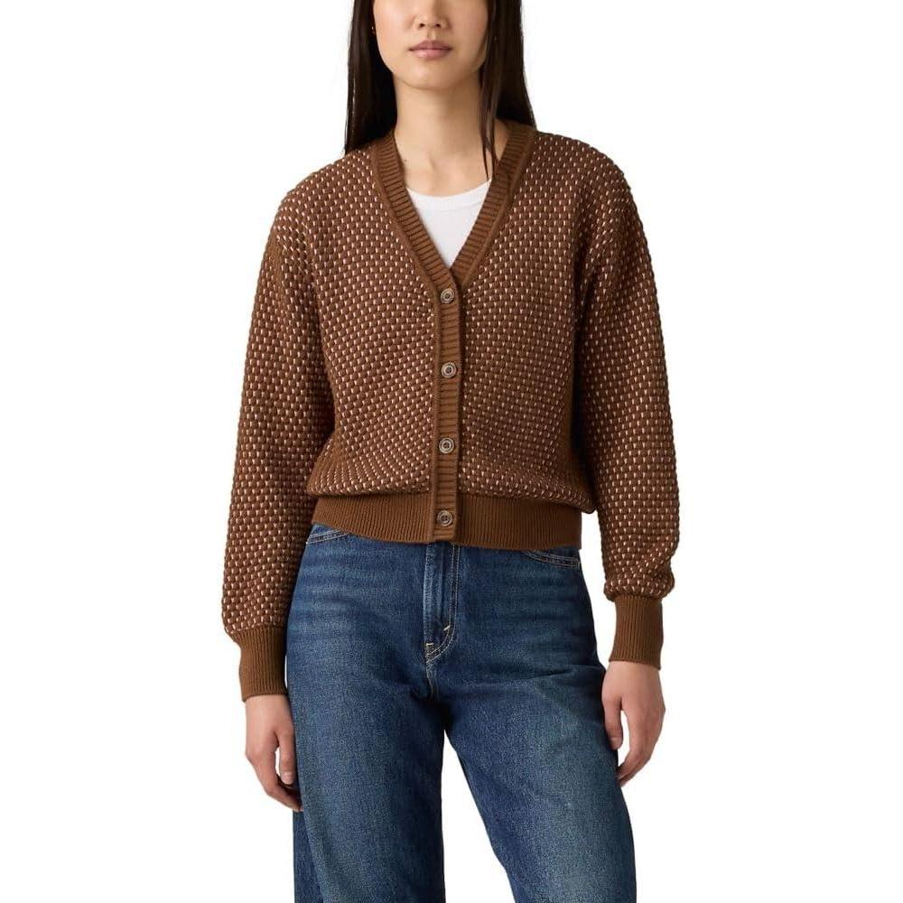 imageLevis Womens Snowflake CardiganAnneli Geo Bison