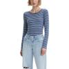 Tab Stripe Bright Cobalt