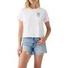 (New) Levis Embr Flowers Bright White