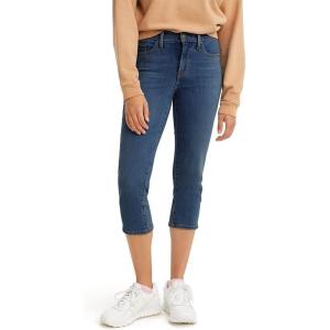 Levi’s Women’s 311 Shaping Capri Jeans (Also Available in Plus)(Lapis Amidst – Dark Indigo)