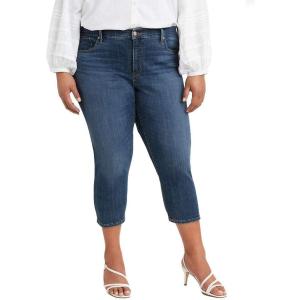 Levi’s Women’s 311 Shaping Capri Jeans (Also Available in Plus)(Lapis Amidst – Medium Indigo)