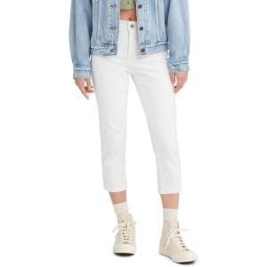 Levi’s Women’s 311 Shaping Capri Jeans (Also Available in Plus)(White)