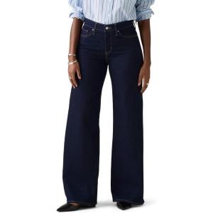 Levi’s Womens 318 Shaping Wide Leg(Darkest Sky (Stretch))