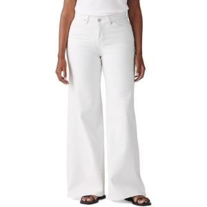 Levi’s Womens 318 Shaping Wide Leg(Simply White)