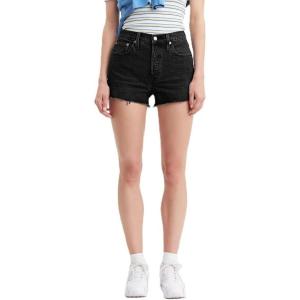 Levi’s Women’s 501 Original Shorts (Also Available in Plus)(Lunar Black – Black)