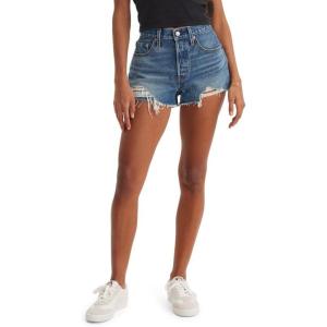 Levi’s Women’s 501 Original Shorts (Also Available in Plus)((New) Darn It Now)