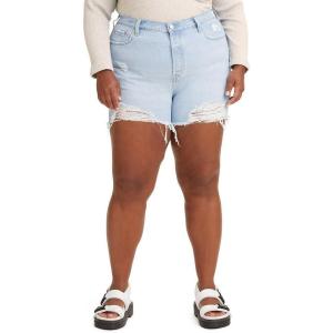 Levi’s Women’s 501 Original Shorts (Also Available in Plus)(Samba Oja – Light Indigo)