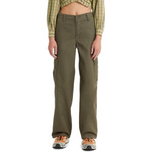 Levi’s Womens 94 Baggy Cargo Pants(Army Green)