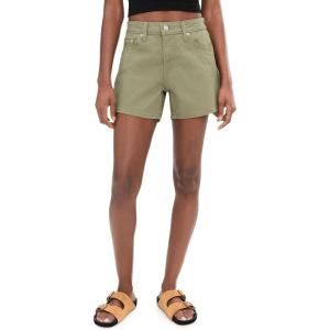 Levi’s Women’s A-line Shorts((New) Deep Lichen Green (Stretch))