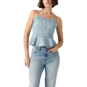 Levi’s Women’s Anderson Flounce Top((New) Face Value Flounce (Non-stretch))