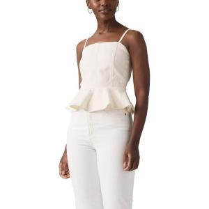 Levi’s Women’s Anderson Flounce Top((New) Truth Slip (Non-stretch))