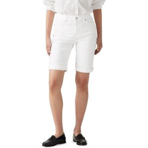 Levi’s Women’s Bermuda Shorts(Chalk White)