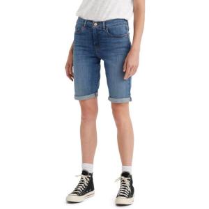 Levi’s Women’s Bermuda Shorts((New) Blue)
