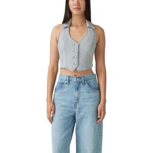 Levi’s Women’s Bria Denim Corset Halter(Handy Woman)