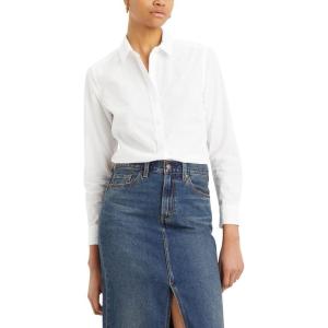 Levi’s Womens Classic Button-up Shirt(Bright White Wash)