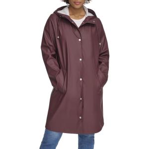 Levi’s Women’s Classic Hooded Rain Parka(Dark Chocolate)