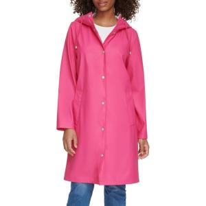 Levi’s Women’s Classic Hooded Rain Parka(Pink)