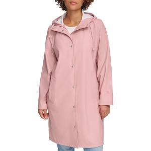 Levi’s Women’s Classic Hooded Rain Parka(Rose)