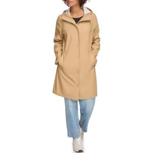 Levi’s Women’s Classic Hooded Rain Parka(Tan)